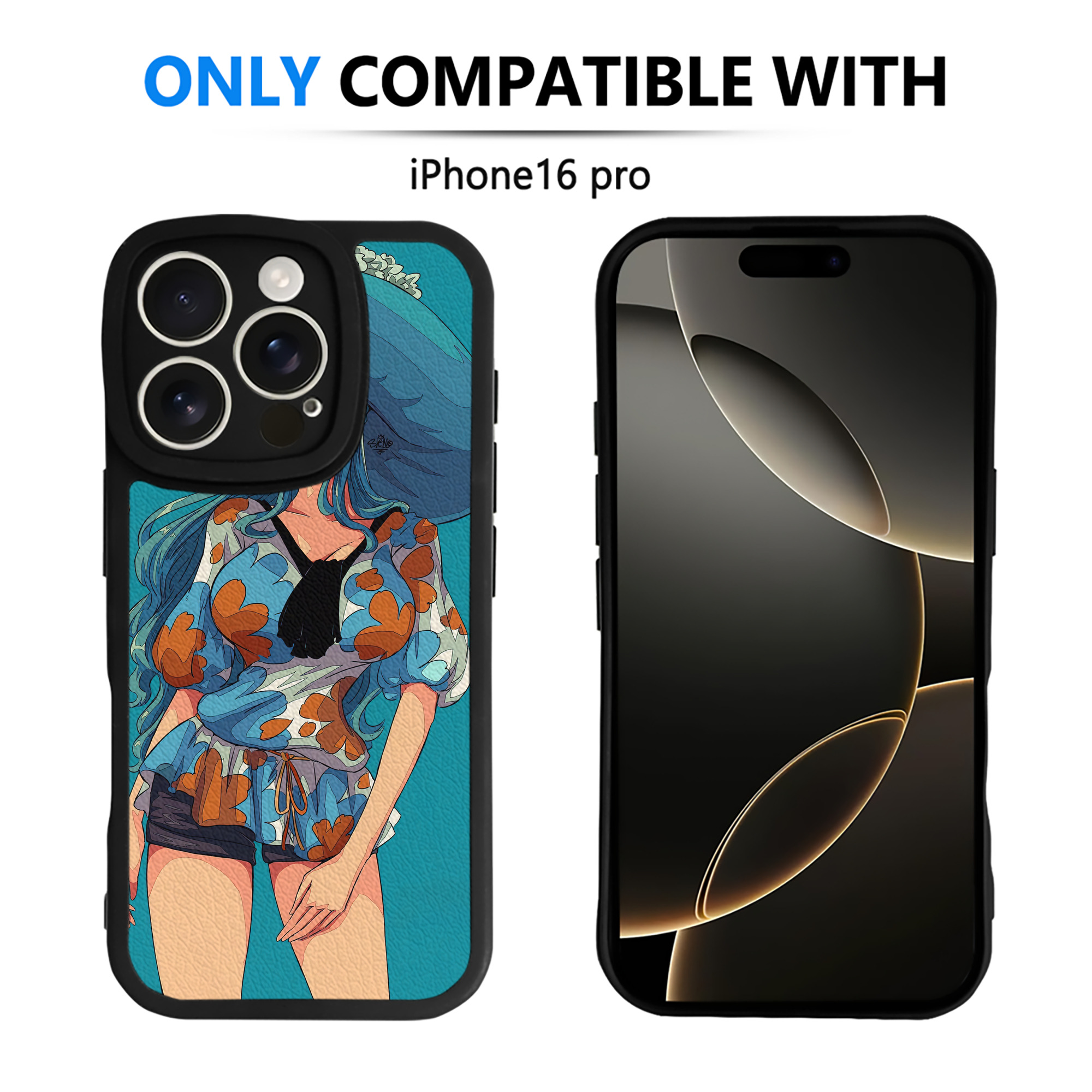 （画像用） ワンピース ONE PIECE 【iPhone 16シリーズ対応】シリコンスマホケース（レザー調） 材質：シリコン
